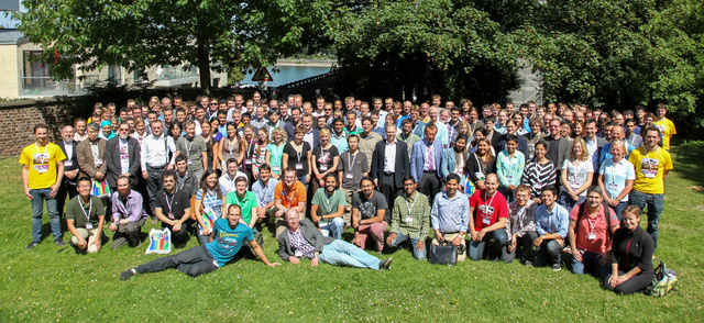 Photo of conference members